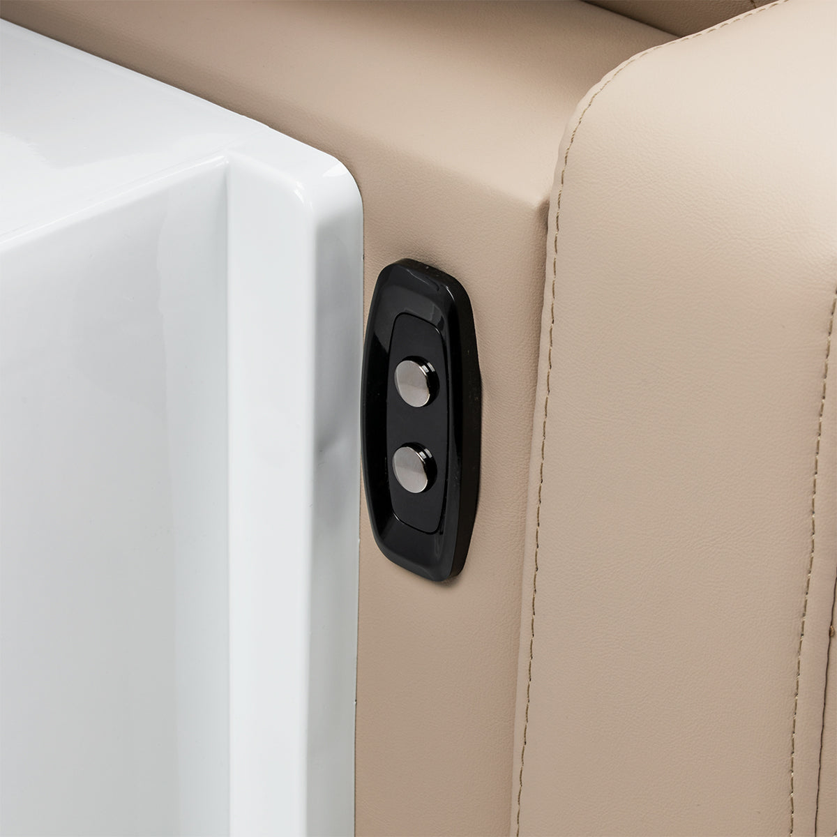 Gabbiano Sylvia Plus Lavatesta Elettrico Con Massaggio – Beige · Pulsanti di comando