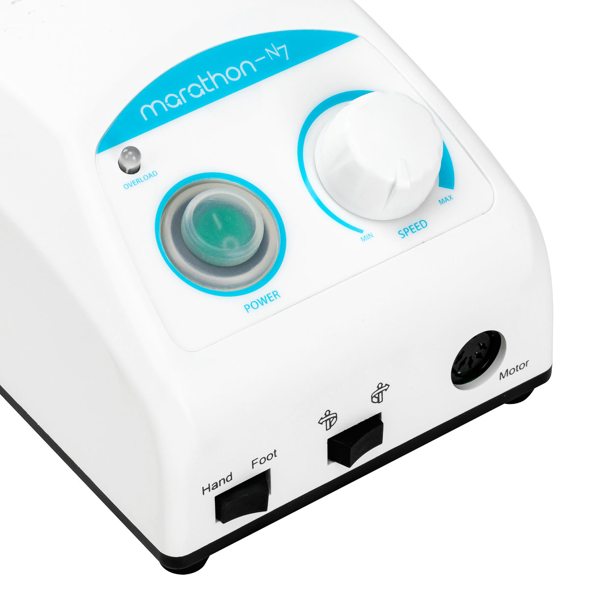 Saeyang Marathon N7 Fresa Con SH37LN – 100W · Pulsanti di comando