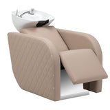 Gabbiano Ines Lavatesta Elettrico Con Massaggio – Beige · Posizione del poggiapiedi
