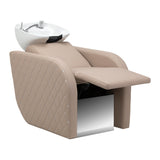 Gabbiano Ines Lavatesta Elettrico Con Massaggio – Beige · Posizione del poggiapiedi
