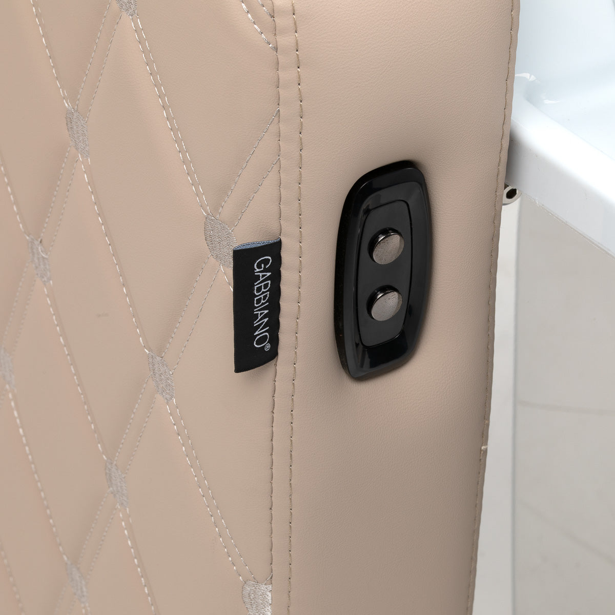 Gabbiano Ines Lavatesta Elettrico Con Massaggio – Beige · Pulsanti di comando