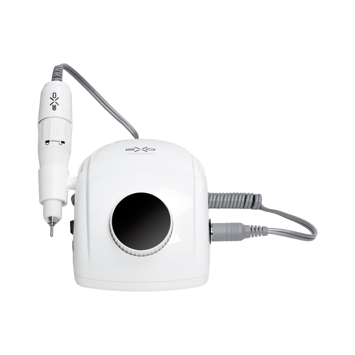 EXO Futura Fresa Unghie 65W – Bianca · Vista laterale