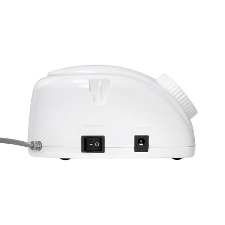 EXO Futura Fresa Unghie 65W – Bianca · Prese di collegamento