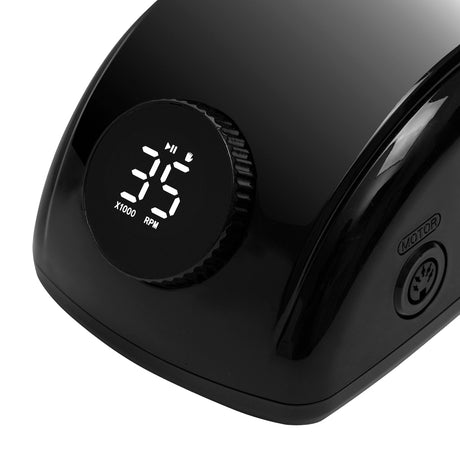 EXO Futura Fresa Unghie 65W – Nera · Display digitale