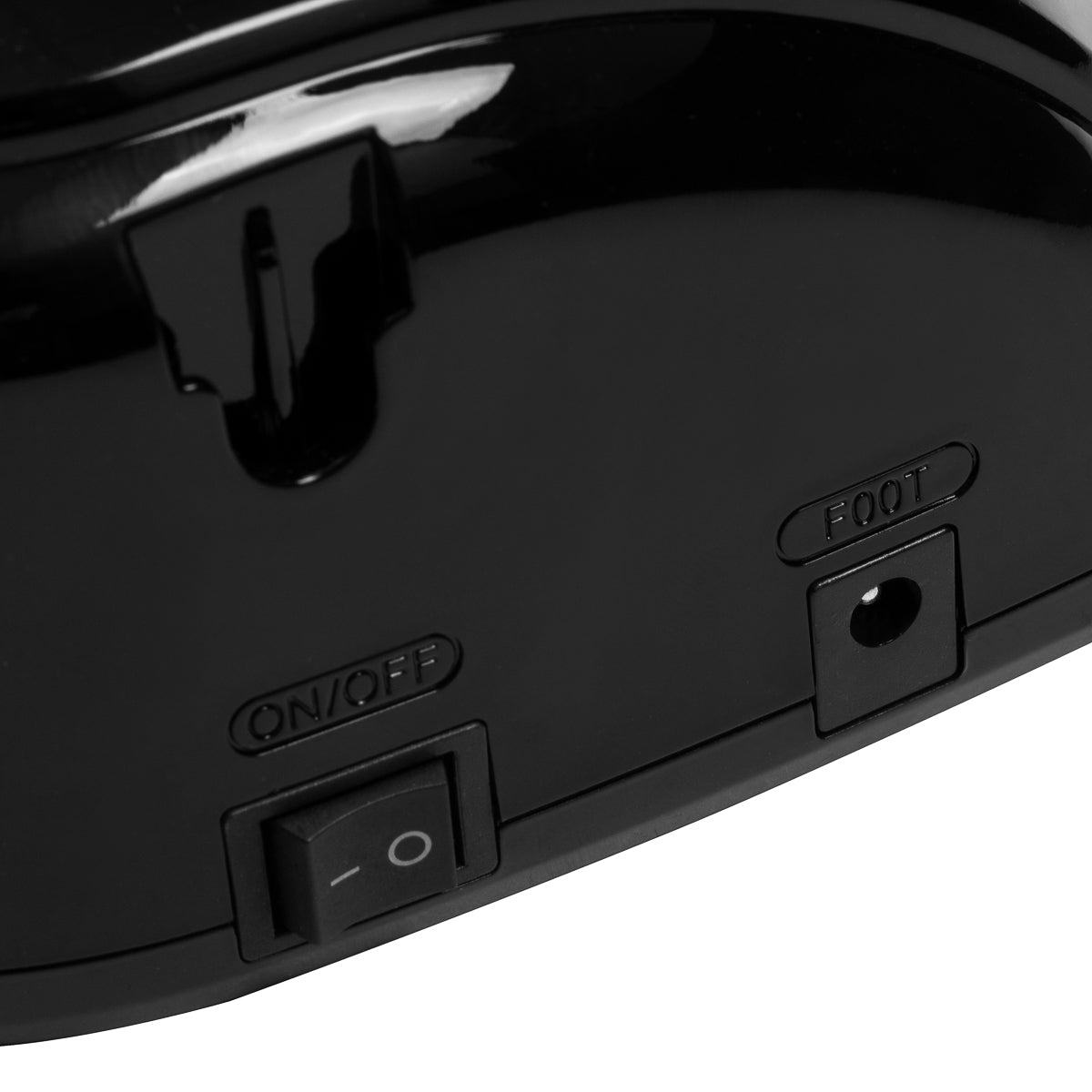 EXO Futura Fresa Unghie 65W – Nera · Prese di collegamento