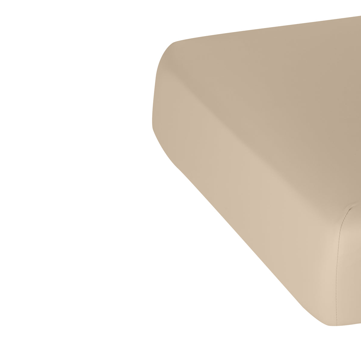 Sillon Siesta Lettino SPA Elettrico – Beige, Base Marrone Chiaro · Rivestimento rimovibile