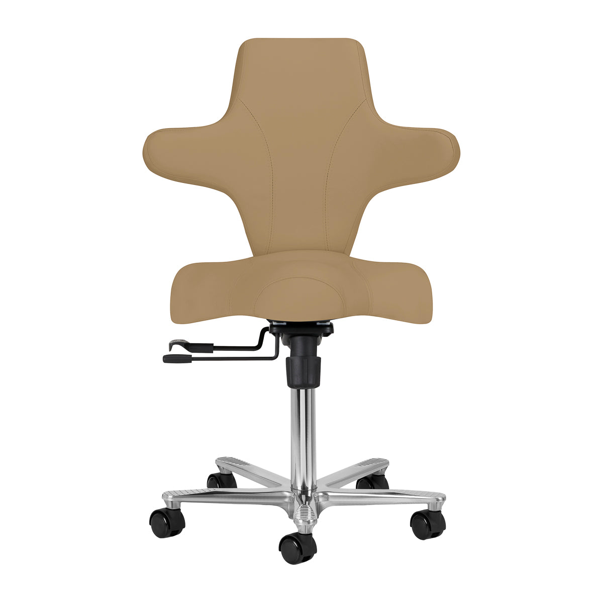 Azzurro Special 152 Sedia Operatore – Beige · Vista frontale