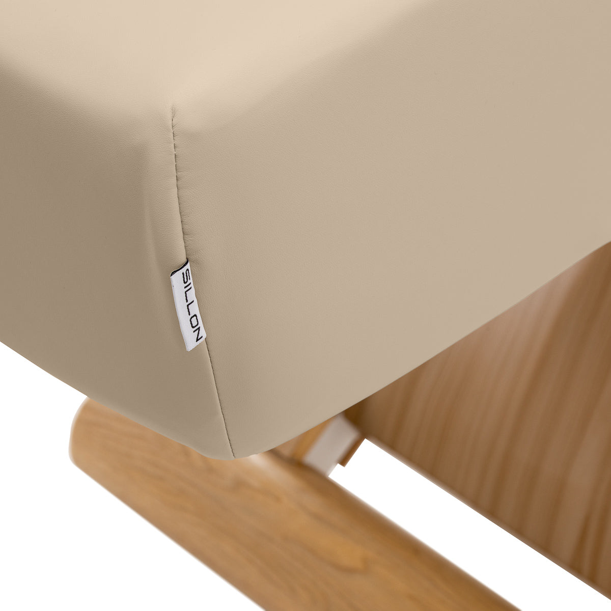 Sillon Siesta · beige · etichetta Sillon e cucitura