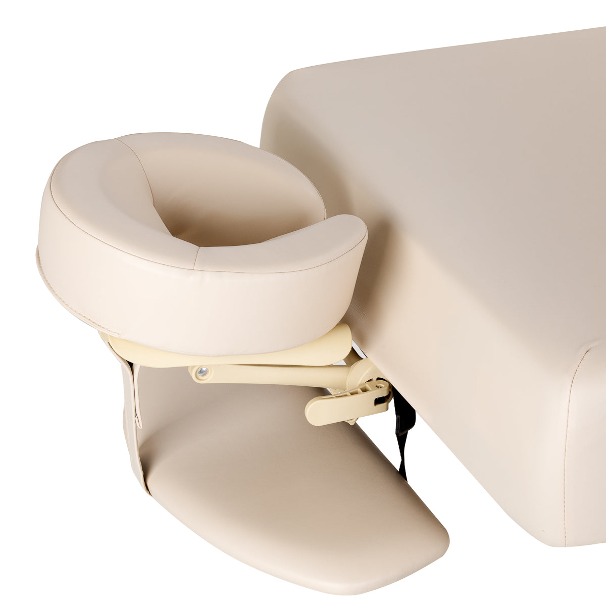 Sillon Siesta Ripiano Poggia-Braccia Per Lettino SPA – Crema · Esempio di accessorio montato