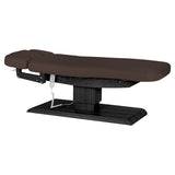 Lettino SPA Elettrico Sillon Relax – Marrone Scuro, Base Nero · Vista generale