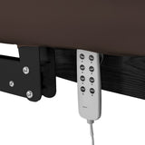 Lettino SPA Elettrico Sillon Relax – Marrone Scuro, Base Nero · Telecomando