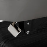 Lettino SPA Elettrico Sillon Relax – Grigio, Base Nero · Dettaglio fissaggio