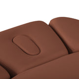 Sillon Relax · marrone / nero · poggiatesta e foro per il viso