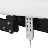Sillon Relax · bianco / nero · comando manuale