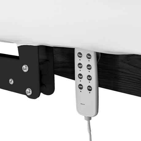 Sillon Relax · bianco / nero · comando manuale