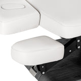 Sillon Relax · bianco / nero · supporto braccia e poggiatesta