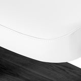 Sillon Relax · bianco / nero · cucitura del bordo