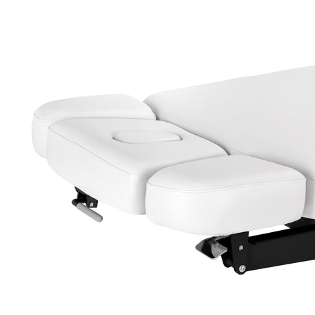 Sillon Relax · bianco / nero · poggiatesta e foro per il viso