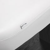 Sillon Relax · bianco / nero · etichetta Sillon e cucitura