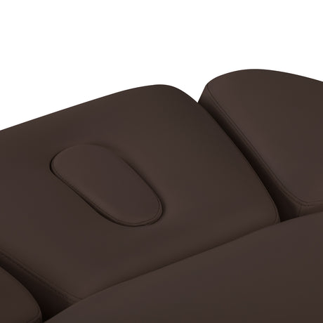 Sillon Relax · marrone scuro / marrone chiaro · poggiatesta e foro per il viso