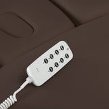 Sillon Relax · marrone scuro / marrone chiaro · comando manuale
