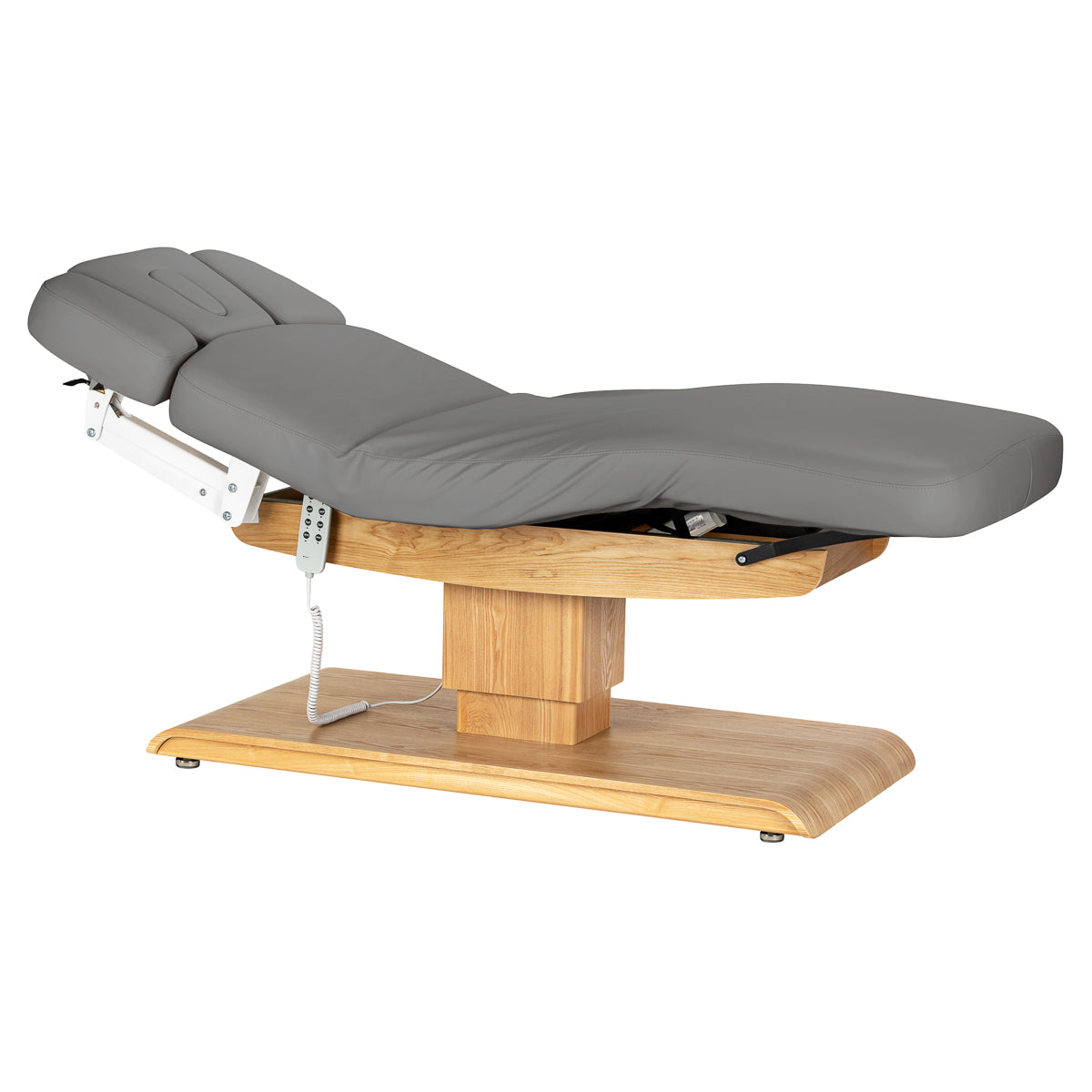 Sillon Relax · grigio / marrone chiaro · posizione semisdraiata