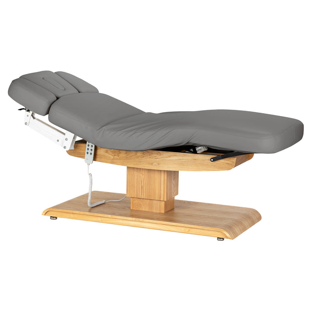 Sillon Relax · grigio / marrone chiaro · posizione semisdraiata
