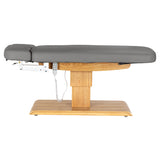Sillon Relax · grigio / marrone chiaro · vista laterale