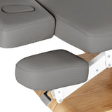 Sillon Relax · grigio / marrone chiaro · supporto braccia e poggiatesta
