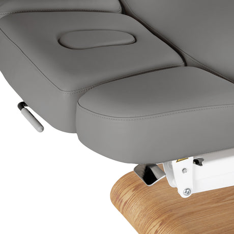 Sillon Relax · grigio / marrone chiaro · poggiatesta e foro per il viso