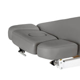 Sillon Relax · grigio / marrone chiaro · poggiatesta e foro per il viso