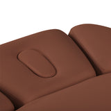 Sillon Relax · marrone / marrone chiaro · poggiatesta e foro per il viso