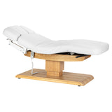 Sillon Relax · bianco / marrone chiaro · posizione semisdraiata