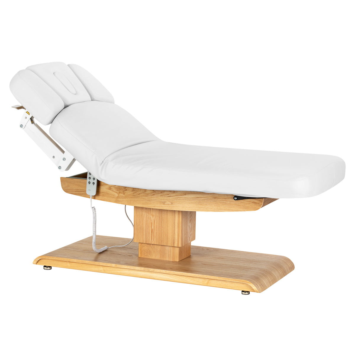 Sillon Relax · bianco / marrone chiaro · schienale sollevato
