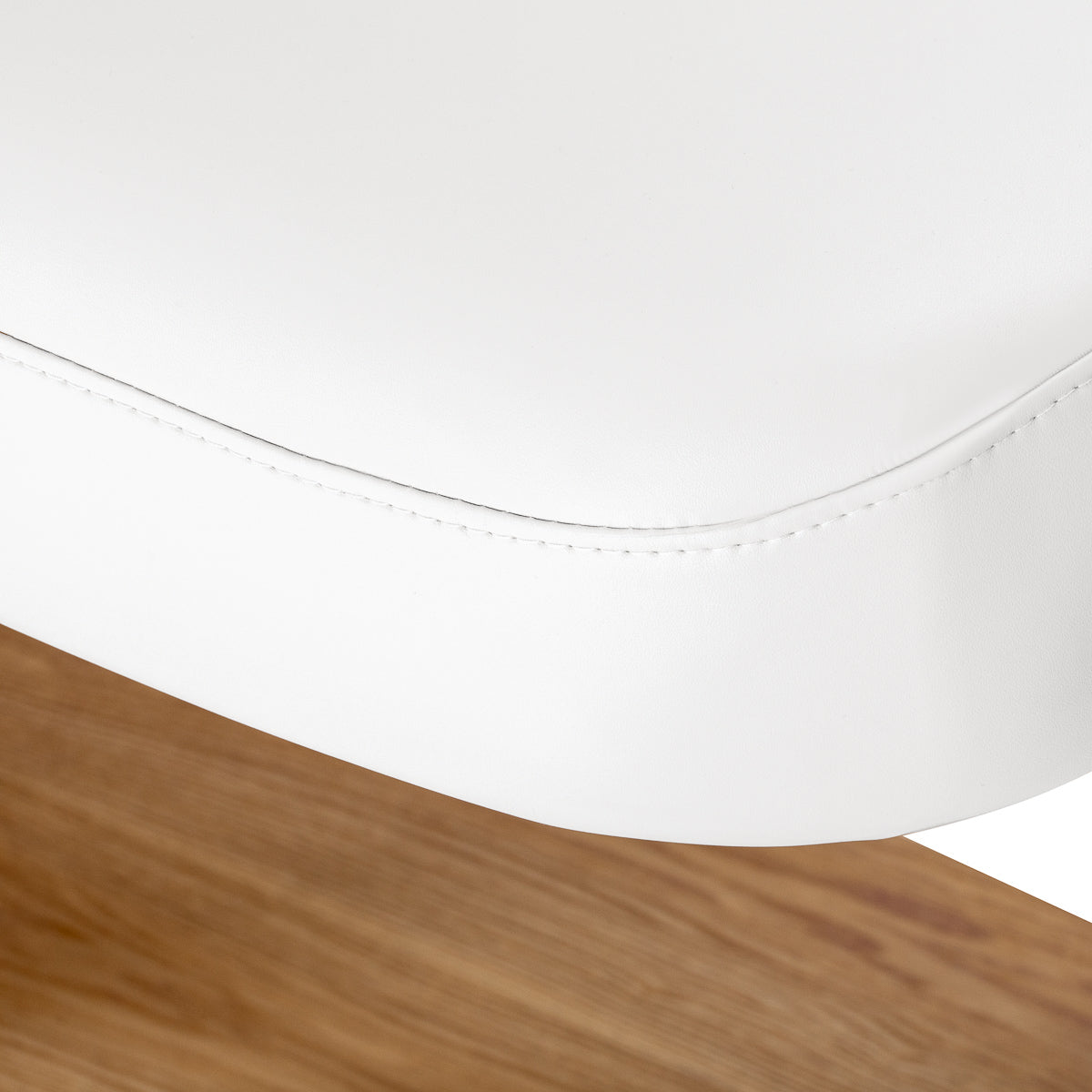 Sillon Relax · bianco / marrone chiaro · cucitura del bordo