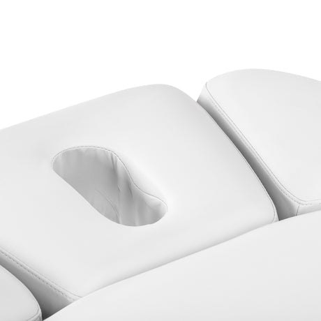 Sillon Relax · bianco / marrone chiaro · foro per il viso