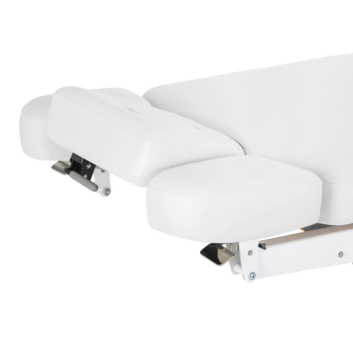 Sillon Relax · bianco / marrone chiaro · poggiatesta e foro per il viso