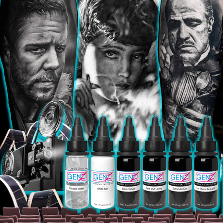 Intenze Ink Gen-Z Mark Mahoney Gangster Grey Set 6x30ml