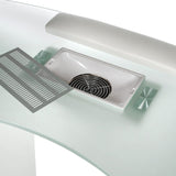 Manicure Table + incliner BD-3453+P WHITE - BVShop