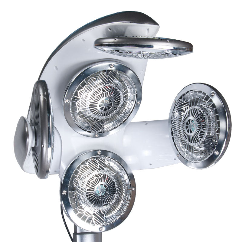 Standing Infrazone BB-6082E by Beauty System in silver gray with a sleek design and digital control panel.