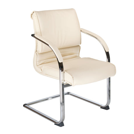 Fotel konferencyjny CorpoComfort BX-3339B Creamy - BVShop