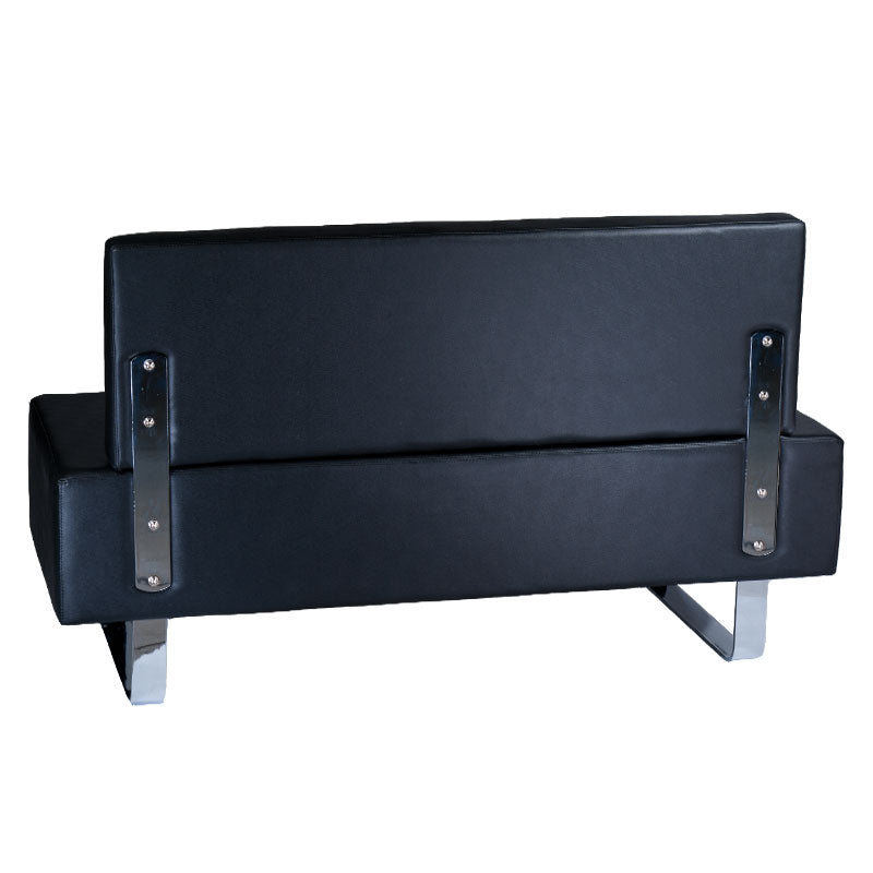 Waiting Room Sofa Messina BD-6713 black - BVShop