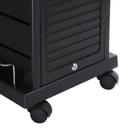 Beauty System Hairdressing Helper with Black Curtain NG-ST006, adjustable salon tool for hair styling and coloring.