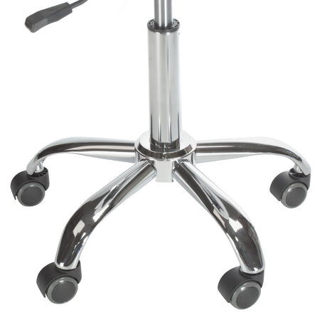 Cosmetic stool with backrest BD-9934 white - BVShop