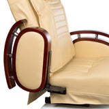 Pedicure chair with massage BR-3820D Beige - BVShop