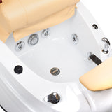 Pedicure chair with massage BR-2307 Beige - BVShop