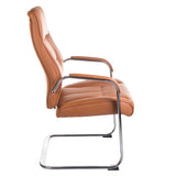 Fotel konferencyjny CorpoComfort BX-5085C Brązowy - BVShop