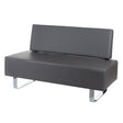 Waiting room Sofa Messina BD-6713 gray - BVShop