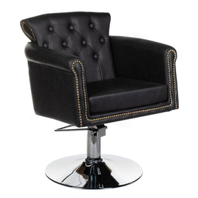 Hairdressing Chair ALBERTO BH-8038 black - BVShop