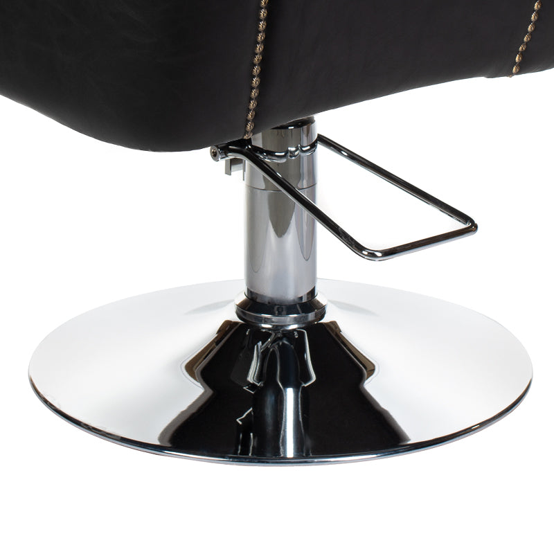 Fotel fryzjerski ALBERTO BH-8038 czarny - BVShop